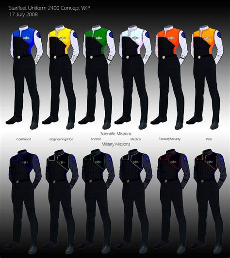 St Avg Uniform Concepts Wip By Jamietakahashi Star Trek Uniforms