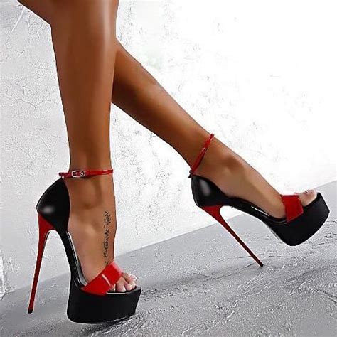 Pin By Redactedclybrsh On Feet Heels Red Strappy Heels Womens High