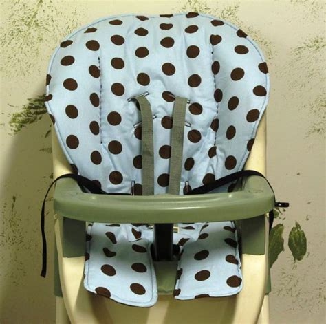 Lightweight and portable, this chair can be put away for easy storage. GRACO high chair cover, pad replacement ,baby blue with ...