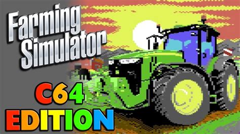 Farming Simulator C64 Edition First Look Gameplay Youtube