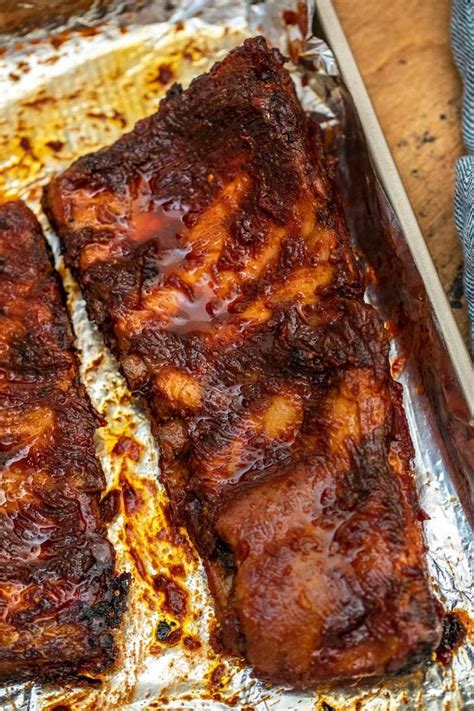 Tender Oven Baked Bbq Ribs That Fall Off The Bone Recipe Rib