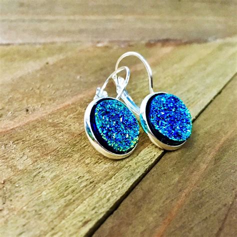 Excited To Share This Item From My Etsy Shop Moonlite Blue Druzy