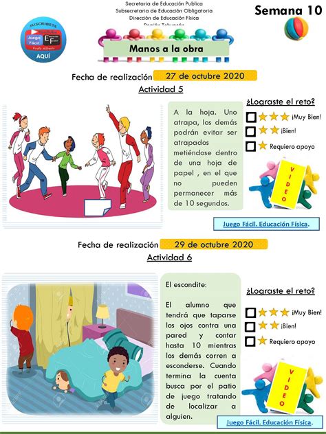 Actividades De Educacion Fisica Para Niños De Preescolar Pin De Anita