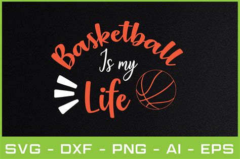 Basketball Is My Life Svg Graphic By Akdesignstorebd · Creative Fabrica