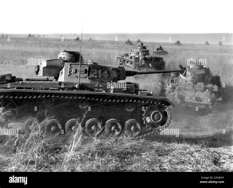 German Panzer Iii In Russia 1942 Stock Photo Alamy