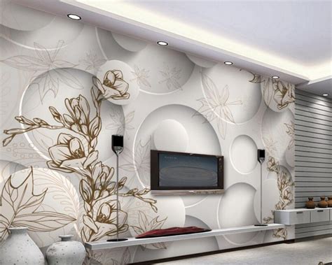 Wohnzimmer dekoration hause tapete tv hintergrund wand schlafzimmer neue einfache leinen. Us $855 43% Offbeibehang 3D Tapete Moderne Linie Zeichnung ...