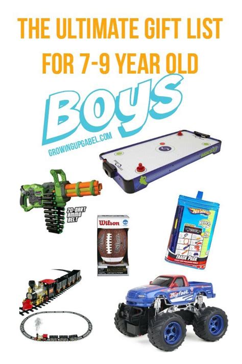 In need of gift ideas for 12 year old boys? The Ultimate List of Best Boy Gifts for 7-9 Year Old Boys ...