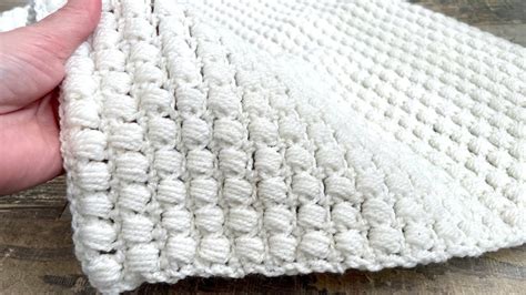 How To Crochet A Blanket Puff Stitch Beginner Friendly How To