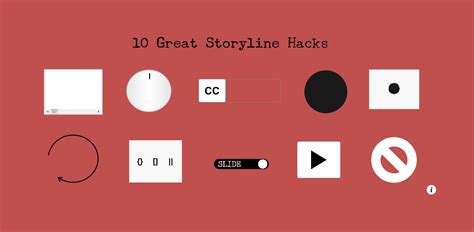 Great Post My Top 10 Storyline Hacks List Of Resources Instructional