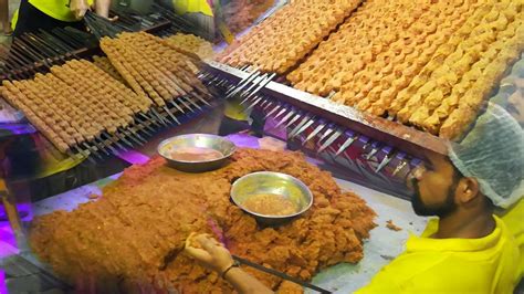 Biggest Barbq Making At Street Food Of Karachi Pakistan Gola Kabab