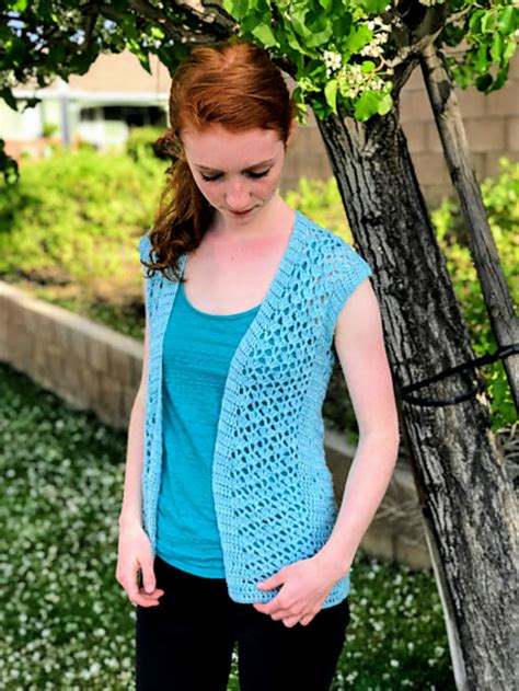 Free Crochet Vest Patterns For Beginners Crochet Me