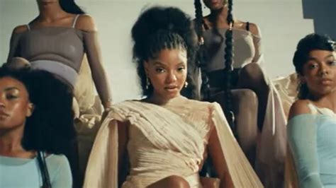 halle bailey mesmerizes fans with debut solo single angel ‘perfect vocals perfect song