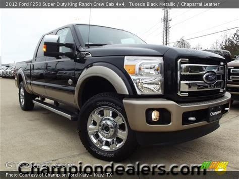 Period, they will have x amount of. Tuxedo Black Metallic - 2012 Ford F250 Super Duty King ...