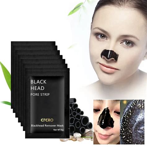 black mask for face mask peel off nose blackhead remover deep cleansing shrink pore acne