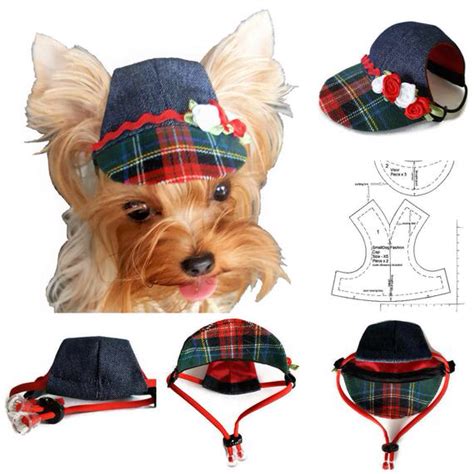 Small Dog Hat Pattern For Dog Pet Hat Pdf Dog Hat Sewing Pdf Dog