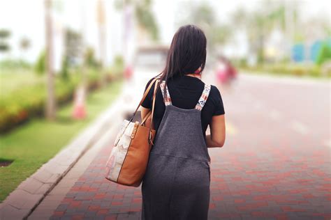 Free photo: Woman Walking Away - Away, Back, Cantik - Free Download - Jooinn