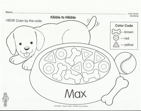 preschool worksheet  pets kid worksheet