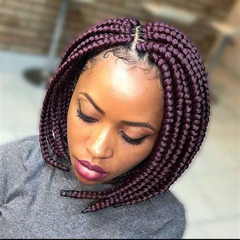 Unique Bob Box Braids To Try Yourself StayGlam