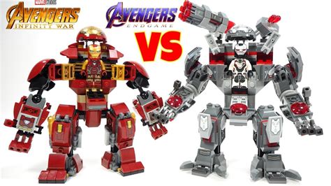 Lego Avengers Endgame War Machine Buster Vs Avengers Infinity War
