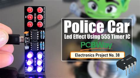Police Car Led Effect Using 555 Timer Ic Arduino Maker Pro