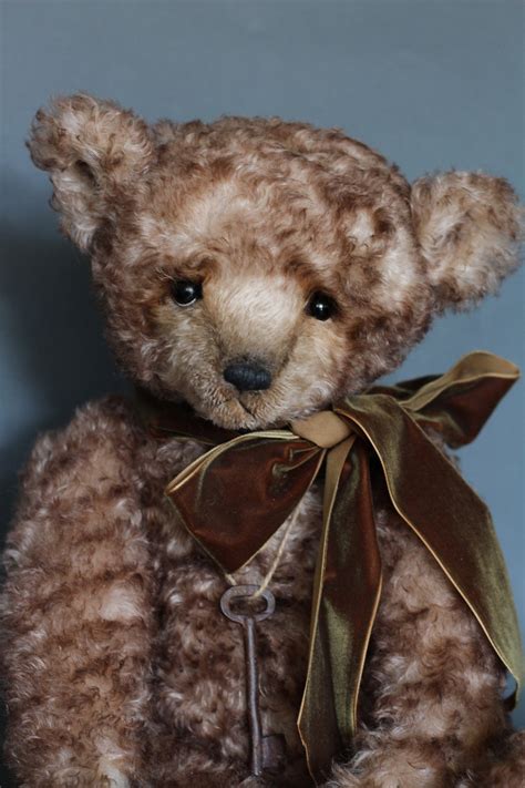 Teddy Bear Mohair German Classic Teddy Big Handmade Bear T Etsy