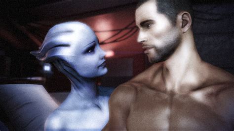 Shepard And Liara By Greenflagcz On Deviantart