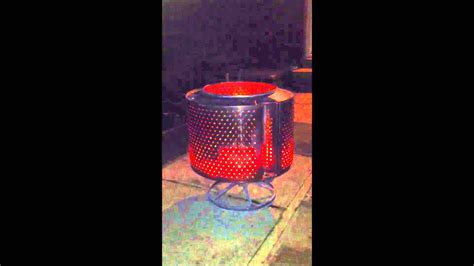 Transform what otherwise would be trash into an outdoor treasure. DIY Washing Machine Drum Fire Pit - YouTube