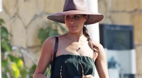Meghan Markle Keeps It Street Casual While Out Shopping In California
