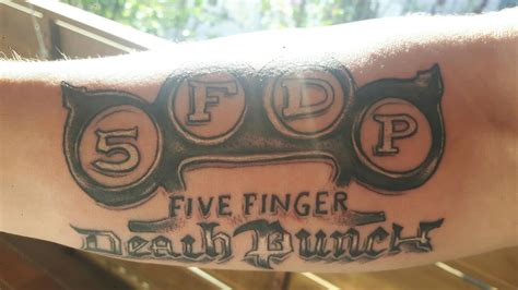 Tattoo Uploaded By Ronny Wege • Five Finger Death Punch • Tattoodo
