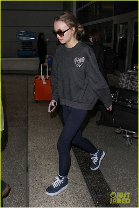 Lily Rose Depp Is Back In La After Paris Fashion Week Photo 1066353 Photo Gallery Just