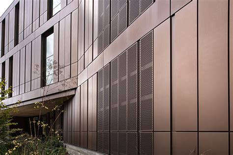 Umass Amhersts Design Building Showcases A Luxurious Copper Anodize