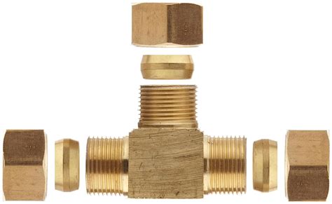 Anderson Metals 50064 10 Brass Tube Compression Fitting 58x58x58