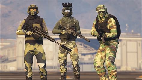 GTA Online Military Outfits After Cayo Perico Update YouTube