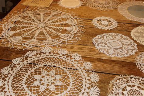 Handmade Vintage Lace Doily Home And Living Home Décor
