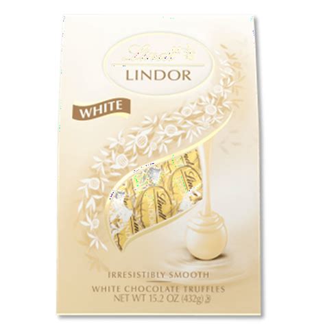 Lindt Lindor White Chocolate Truffles 152 Oz 2 Pack