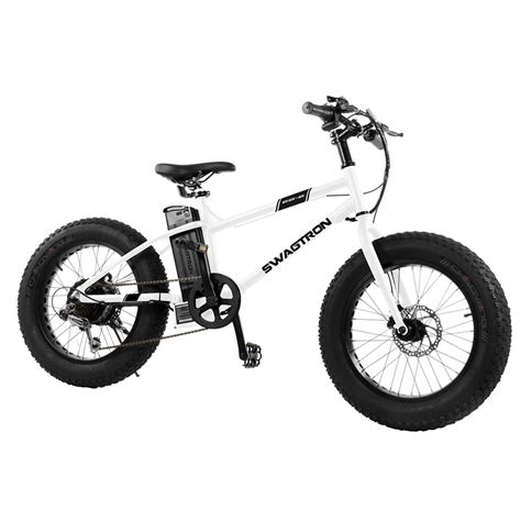 Swagtron Eb6 Bandit Ebike Fat Tire Electric Bike 350w High Speed Power
