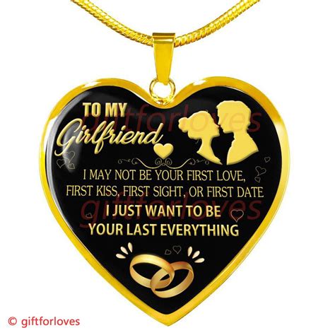 Best gift for girlfriend on first date. To My Girlfriend Luxury Necklace: Surprise Gifts For ...
