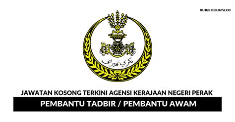 Jawatan kosong di universiti sultan azlan shah (usas). Jawatan Kosong Terkini Kerajaan Negeri Perak ~ Pembantu ...