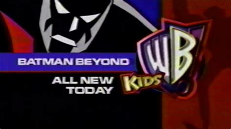 Batman Beyond All New Today 2 2000 Kids Wb Commercial Youtube