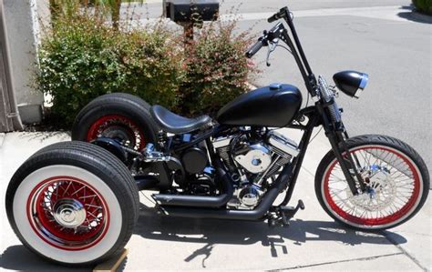 Old School Bobber Trike Built By Kendall Hendricks Harley Davidson