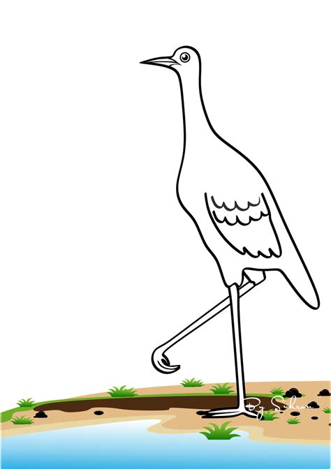 Gambar Karikaturku Indonesia 2 1 17 3 Mewarnai Burung Gambar Jaranan Di