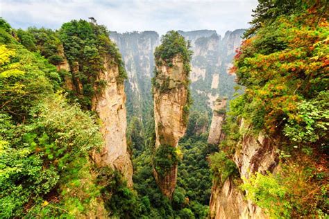 Zhangjiajie Avatar Mountain In China Most Beautiful Places