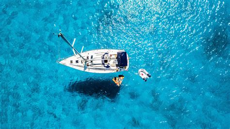 Boat On Blue Sea 4k Wallpaper🌟 3840x2160 Rwallpaper