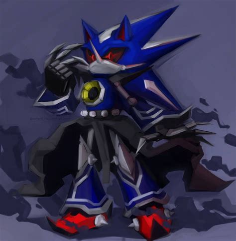 Neo Metal Sonic By Leonsofi Hedgehog Art Sonic The Hedgehog Sonic