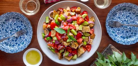 Panzanella Salad Recipe For The Tuscan Bread And Tomato Salad