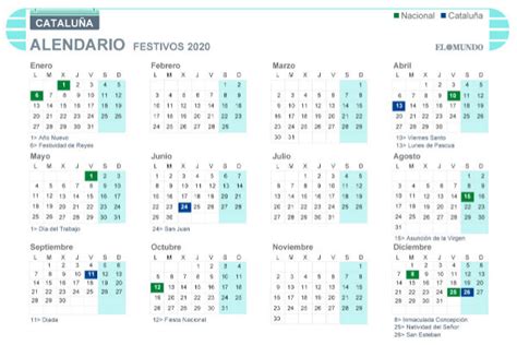 Calendario Laboral 2020 Catalunya Para Imprimir Calendario 2019 Gambaran