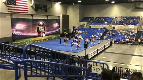 Cedarville High School Arkansas State Cheer Competition 2021 1 4a