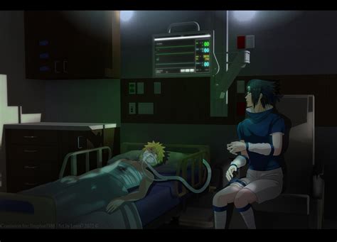 Commission Sasuke And Naruto Hospital By Lesya7 On Deviantart