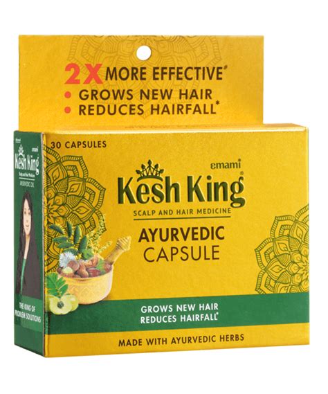 Buy Kesh King Ayurvedic Hair Capsules | Ayurvedic Hair Growth Capsules