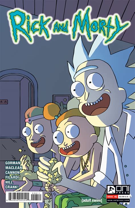 Oni Press Announces A Rick And Morty Rixty Minutes Spin Off Featuring